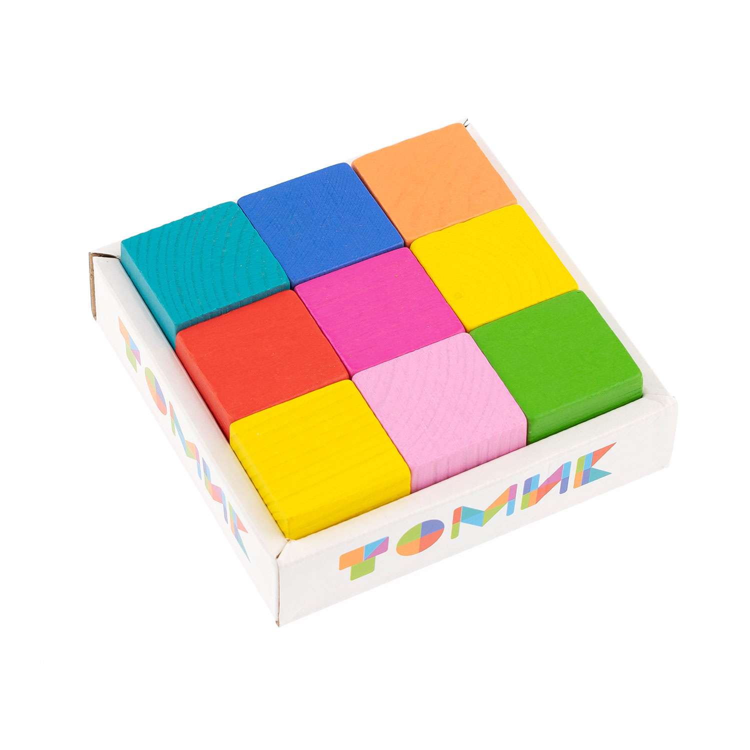 Кубики Томик развивающие Мини 9 шт. 1-43 - фото 3