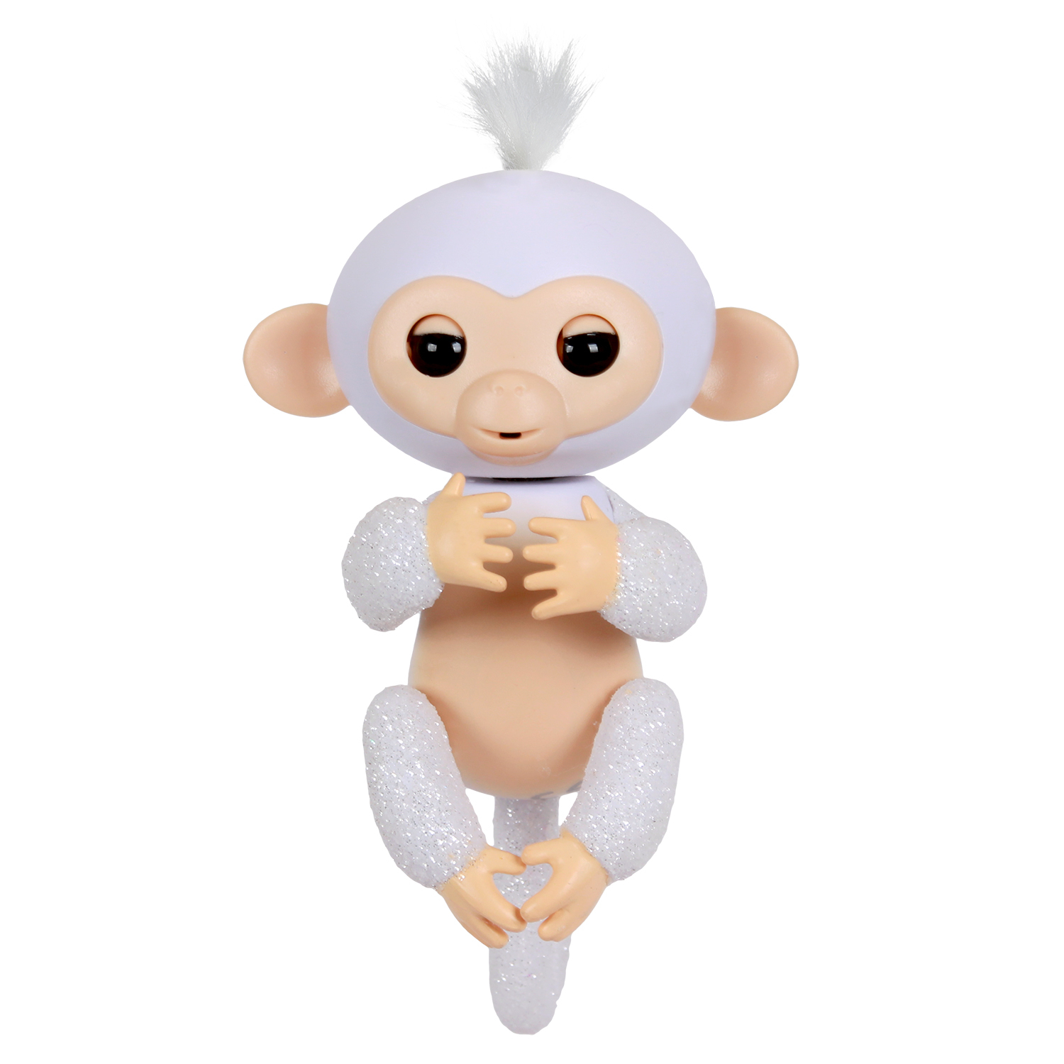 Обезьянка Fingerlings интерактивная Шугар Белая 3763 - фото 1