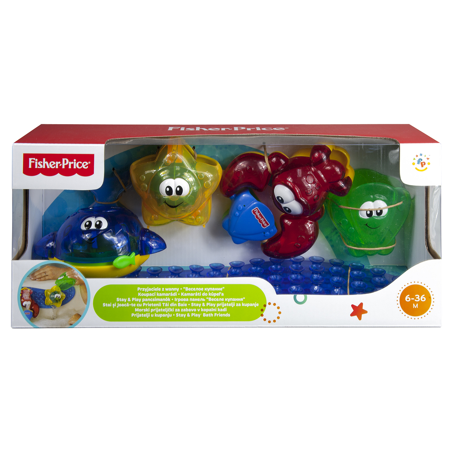 Игрушка для купания Fisher Price Подводная команда - фото 3