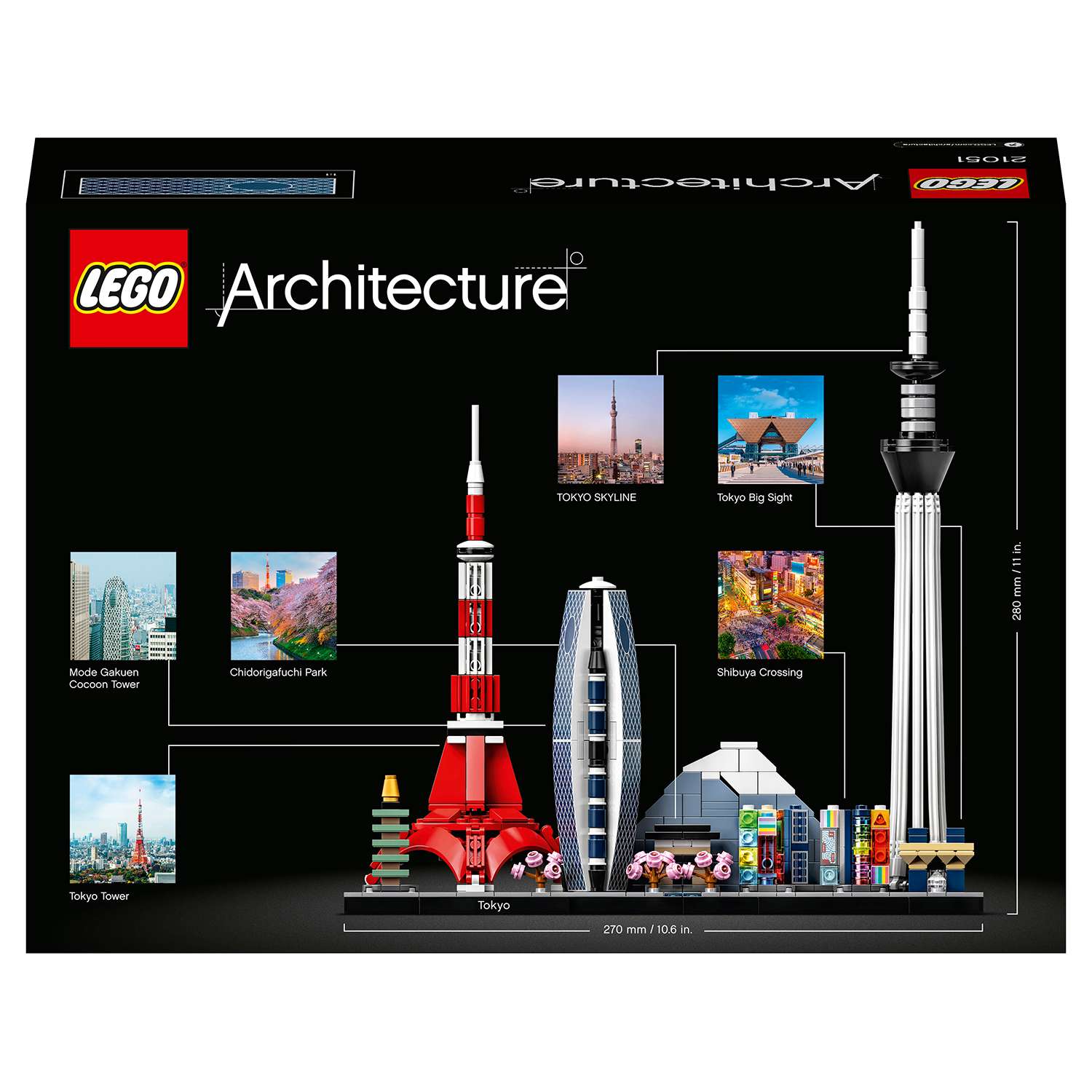 Конструктор LEGO Architecture Токио 21051 - фото 3