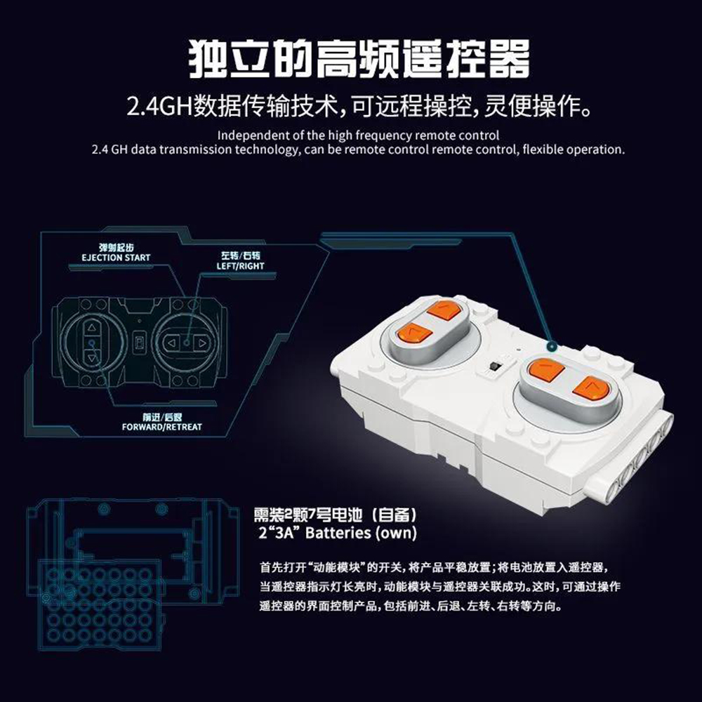 Конструктор Mould King Скоростной внедорожник Technique - фото 6