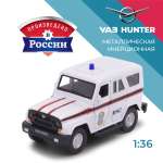 Пожарная машина . УАЗ УАЗ/UAZ 1:34 белый в ассортименте
