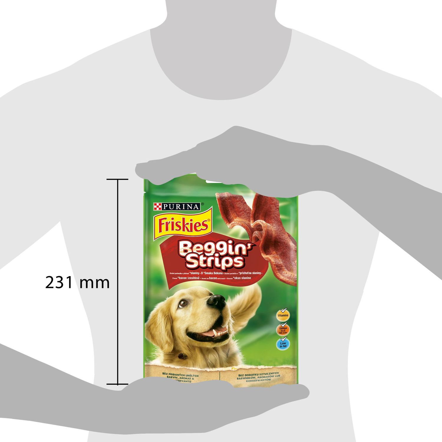 Лакомство для собак Friskies Beggin Strips бекон 120г - фото 9