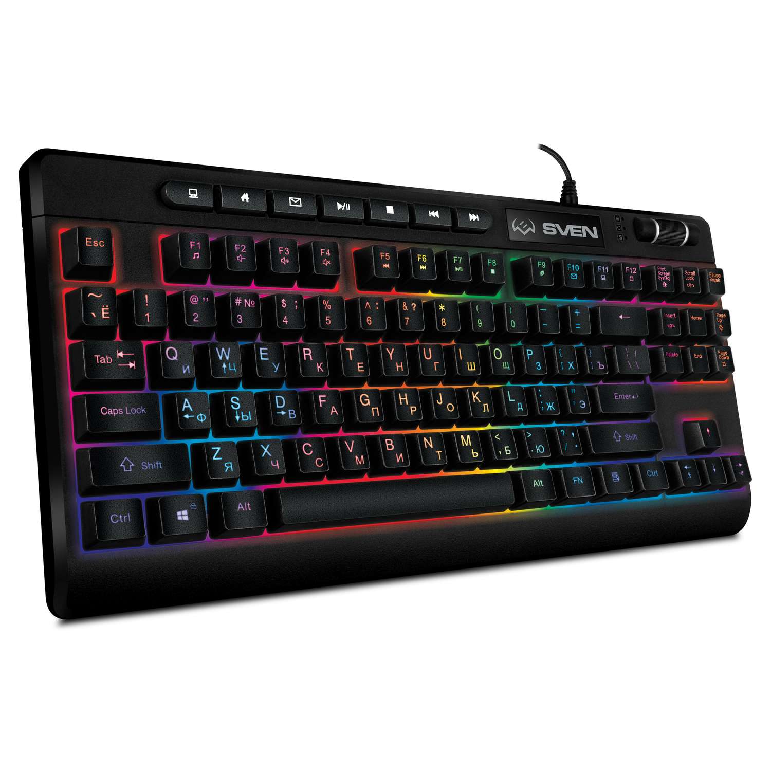 Игровая клавиатура SVEN kb-g8200 с RGB-подсветкой - фото 2