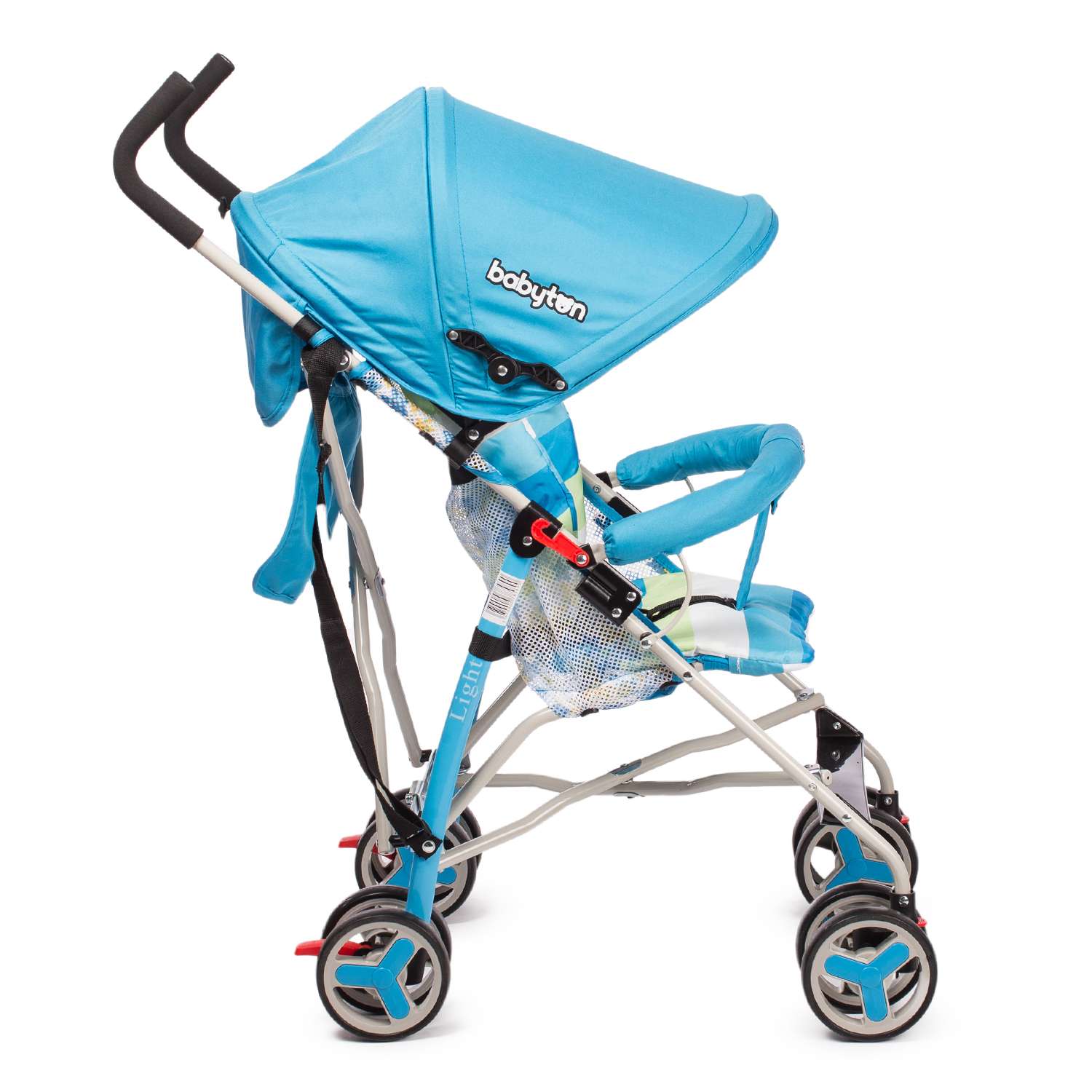 Коляска-трость Babyton Light Blue - фото 4