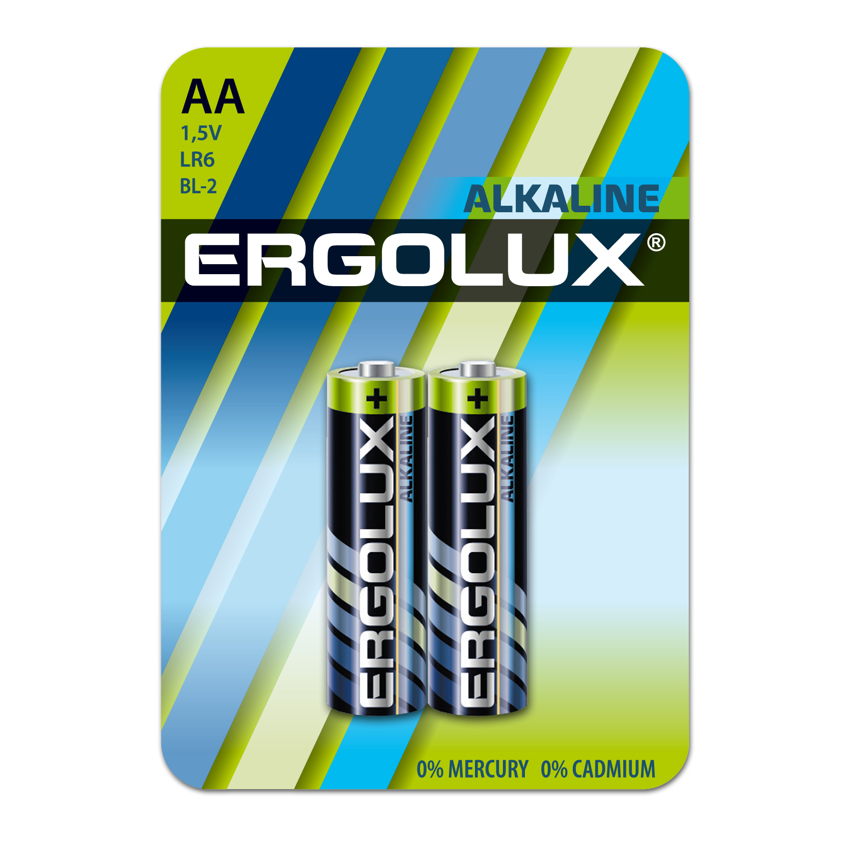 Батарейки Ergolux LR6 BL-2 - фото 3
