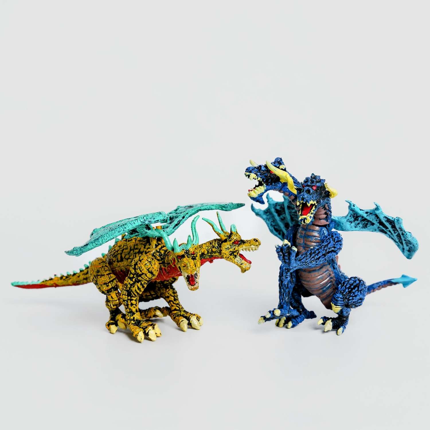 Фигурки BATTLETIME два боевых двуглавых дракона для детей развивающие коллекционные - фото 9