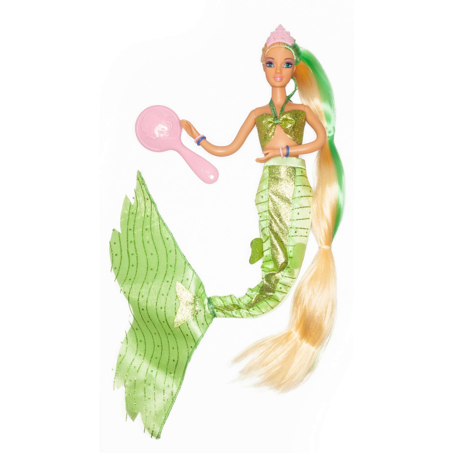 Кукла Defa Lucy в комплекте морской конек и расчёска зеленый 8225 //зеленый - фото 1