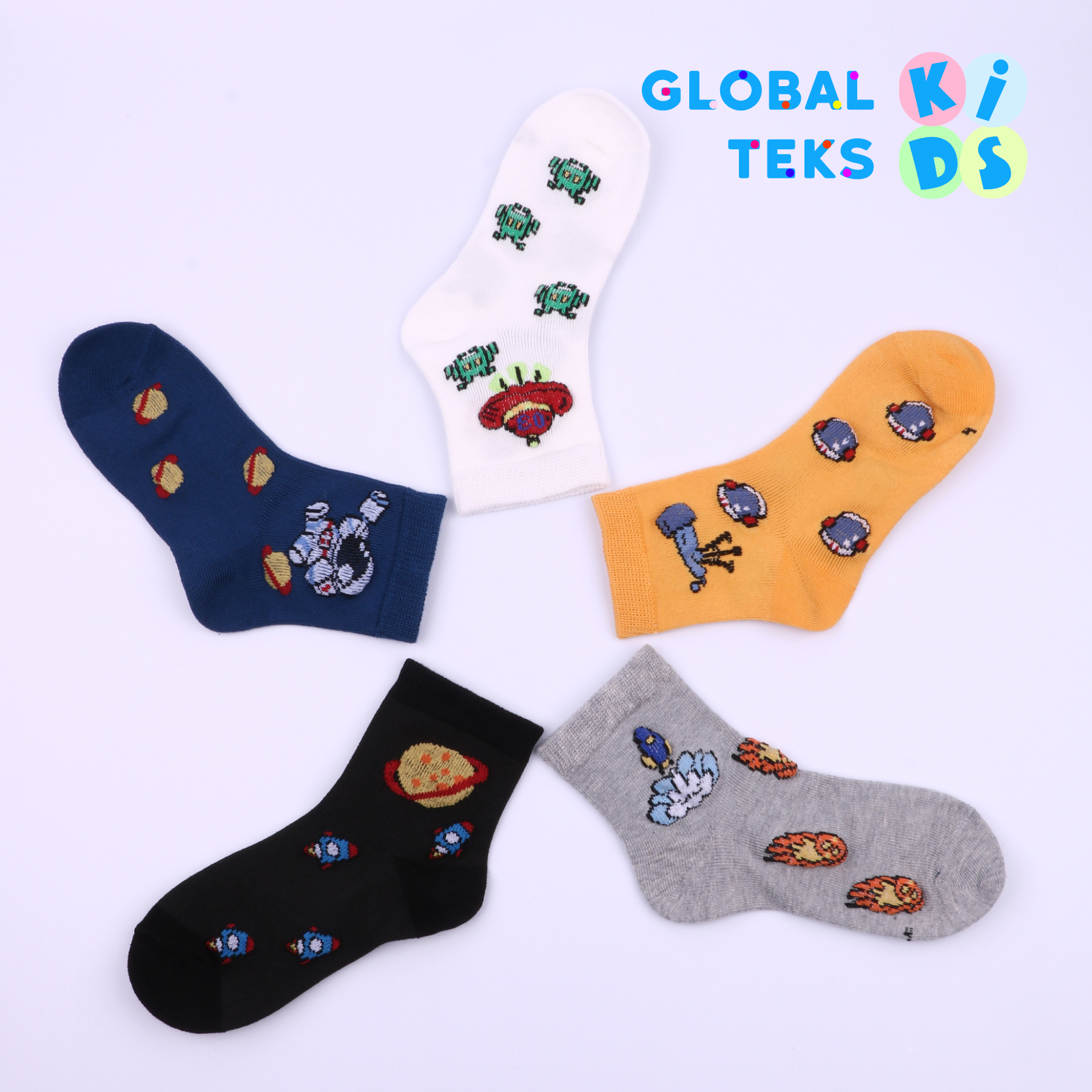 Носки 5 пар GLOBALTEKS KiDS GL152 - фото 6