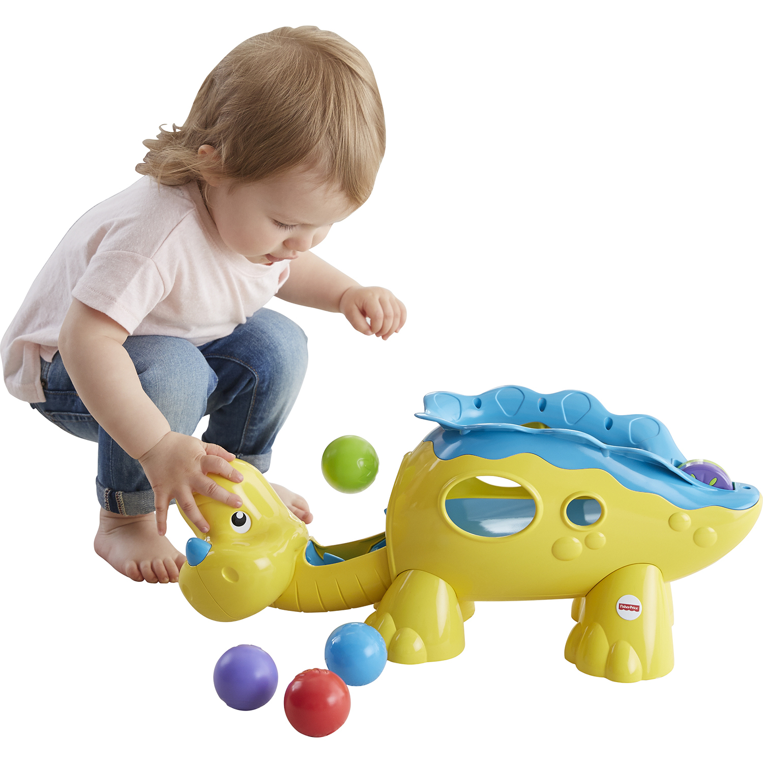 Игрушка Fisher Price Развиваемся и играем Динозаврик FGF15 - фото 8