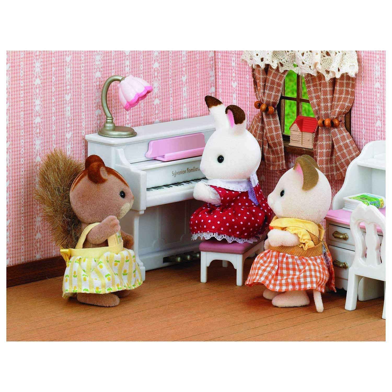 Набор Sylvanian Families Детская комната, бело-розовая (5032) - фото 7