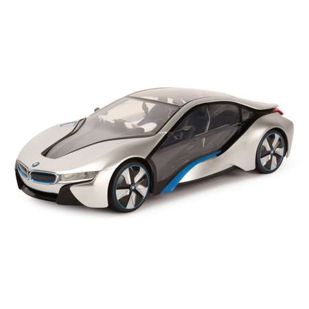 Машина Rastar РУ 1:14 BMW i8 Серебряная 49600-11