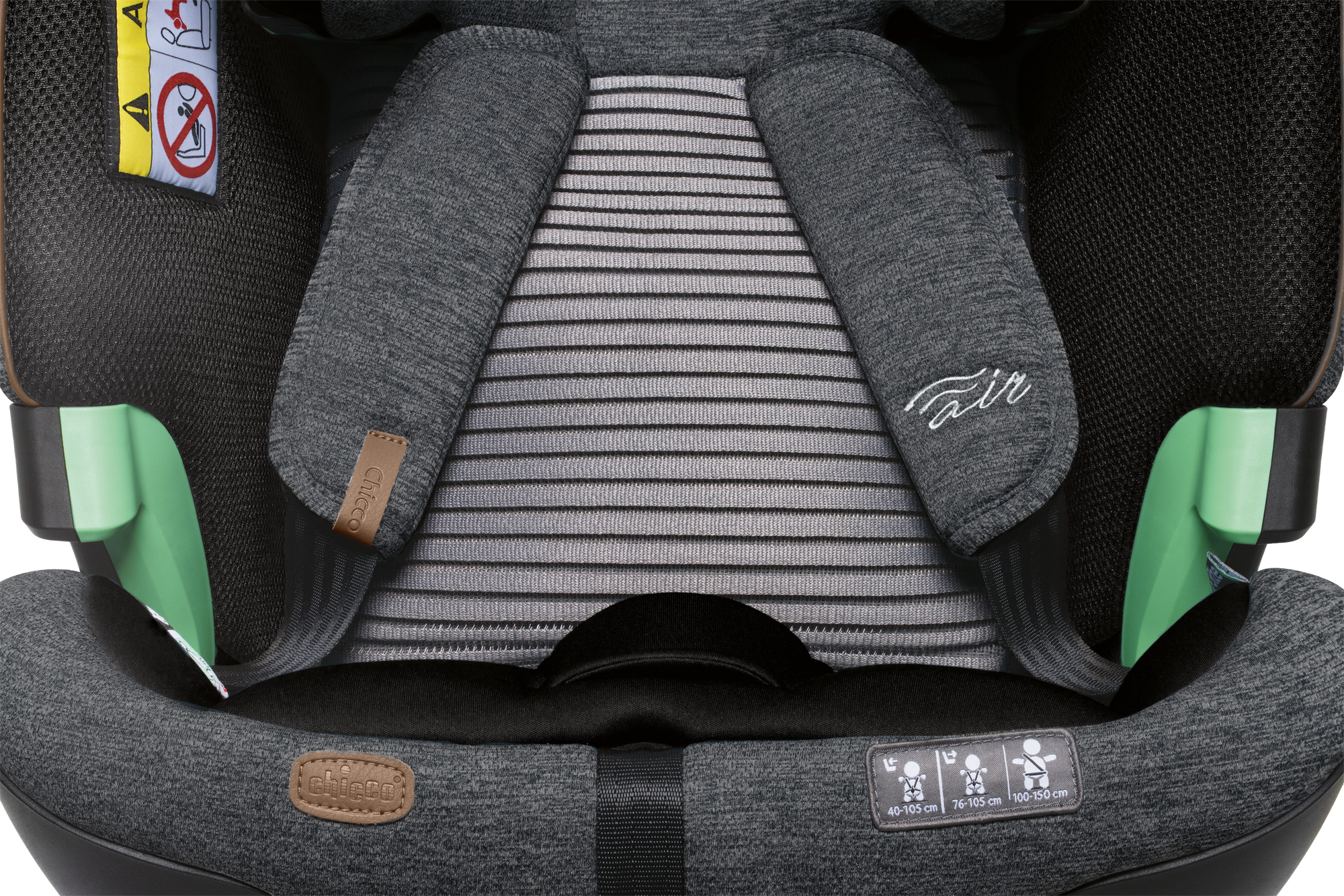 Автокресло Chicco Bi-Seat Air Black для новорожденных - фото 21