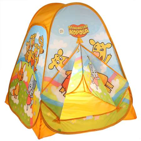 Палатка Играем Вместе детская игровая Оранжевая корова