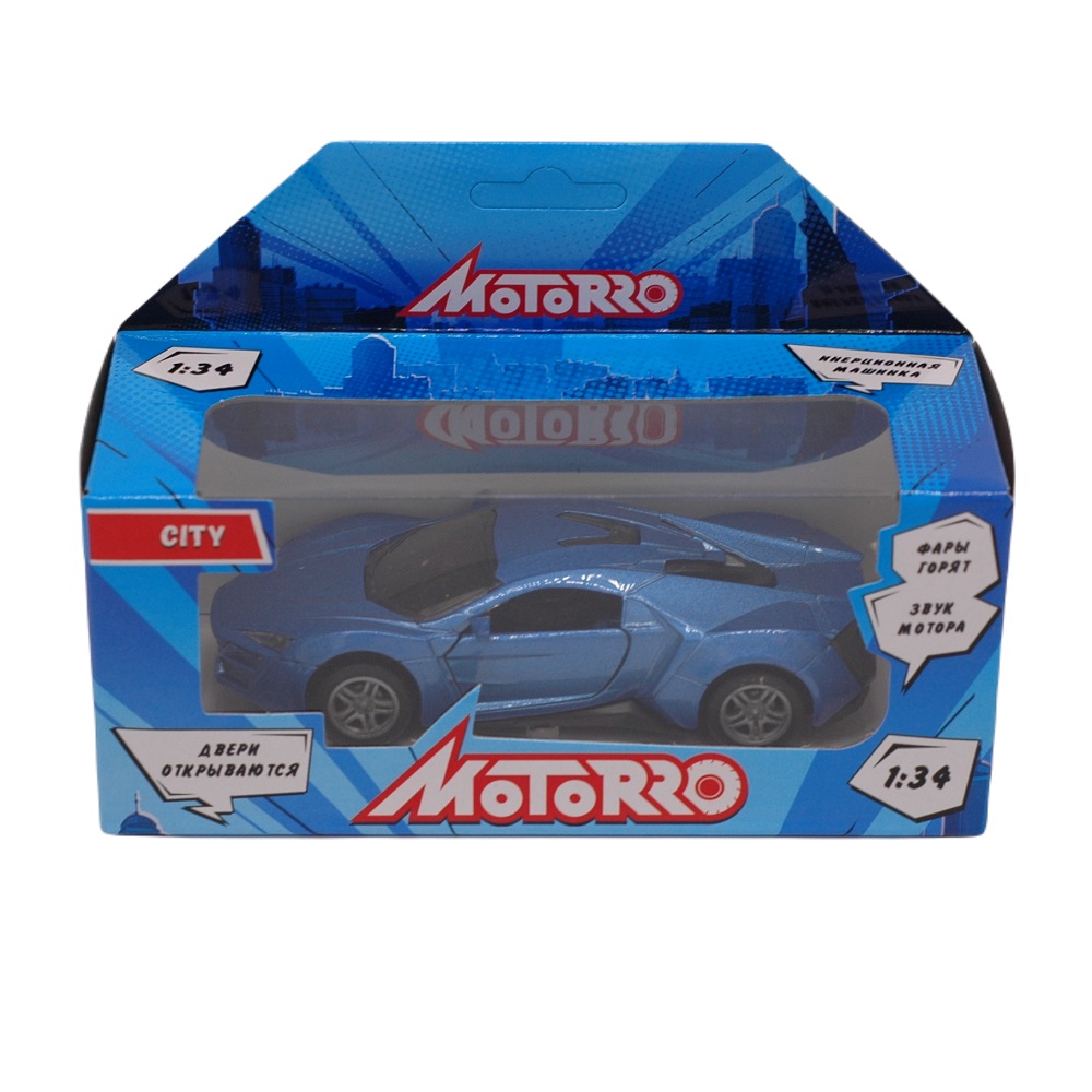 Автомобиль Motorro 1:32 инерционный HL1104-1 - фото 5