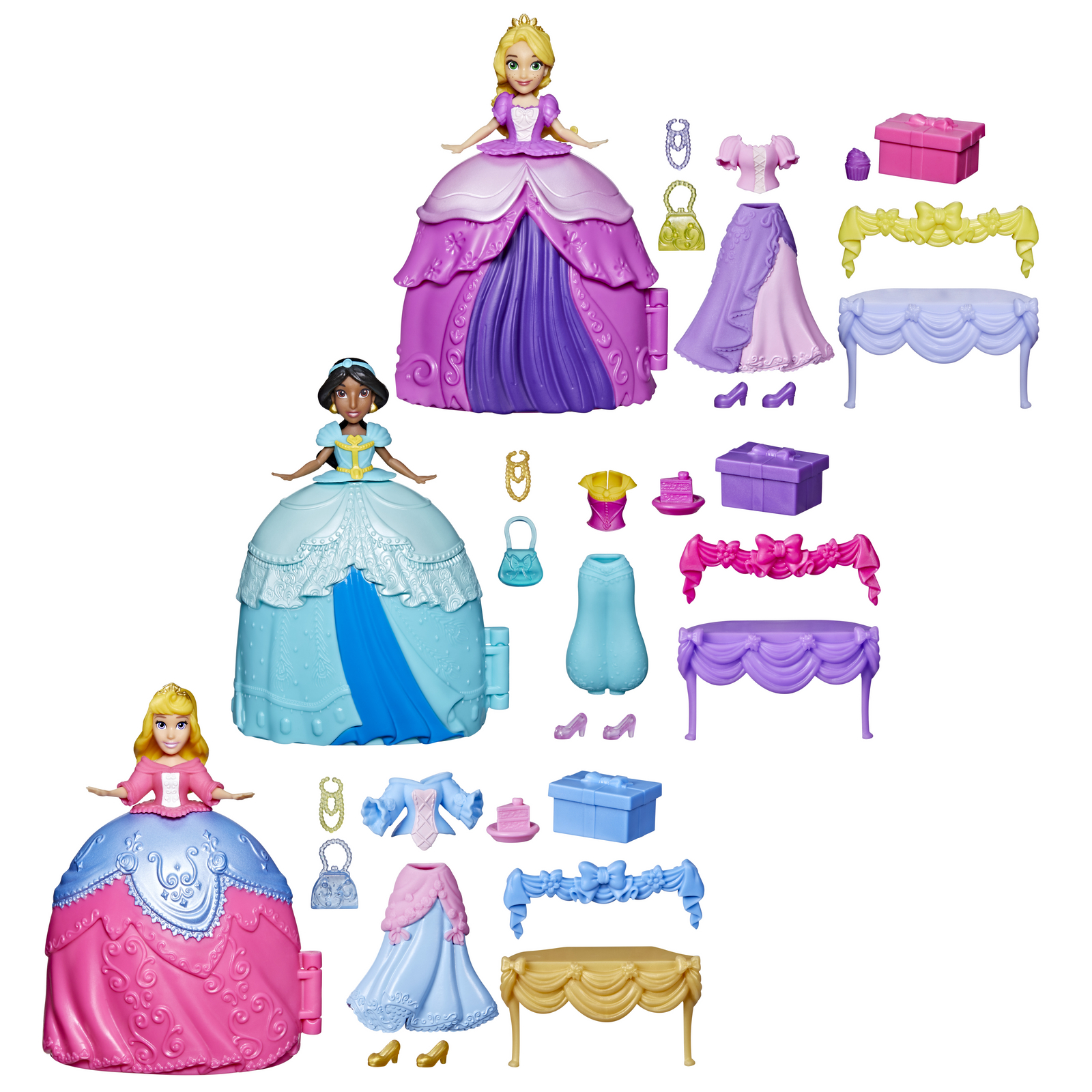 Набор игровой Disney Princess Hasbro Модный сюрприз Рапунцель F34685L1 F03785L0 - фото 5