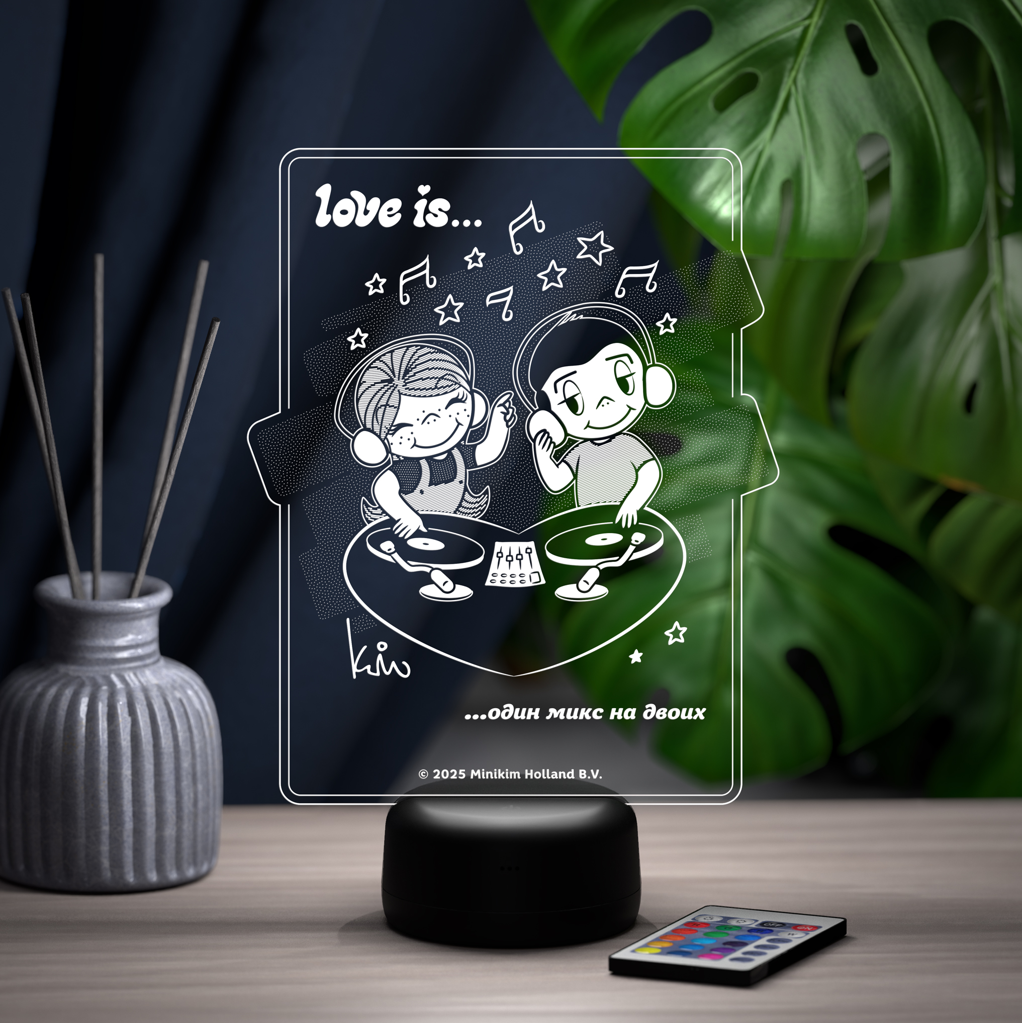 Ночник Love is.. Один микс на двоих - фото 8