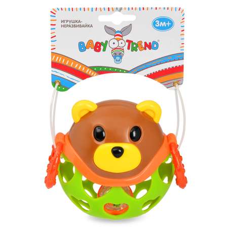 Игрушка-неразбивайка Baby Trend Медведь