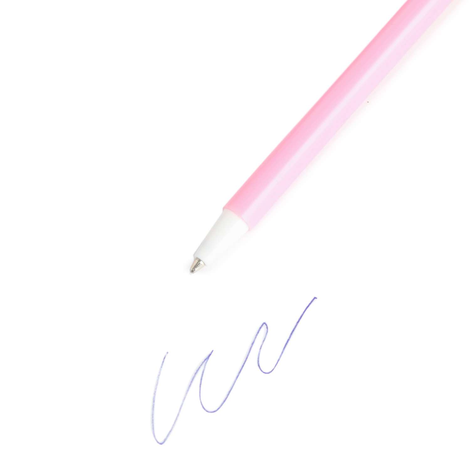 Ручка шариковая Maxleo Корона Розовый MLW210721-1 - фото 3