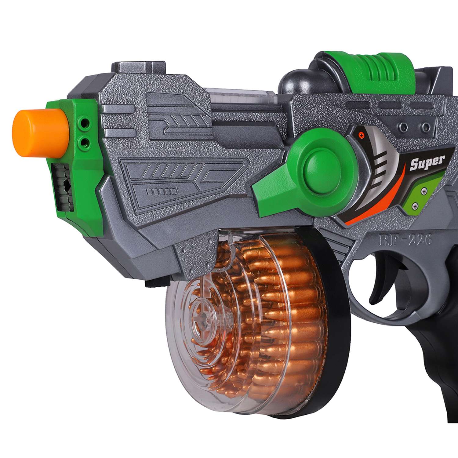 Игрушечное оружие Маленький Воин Пистолет на батарейках со звуком и светом JB0211468 - фото 10