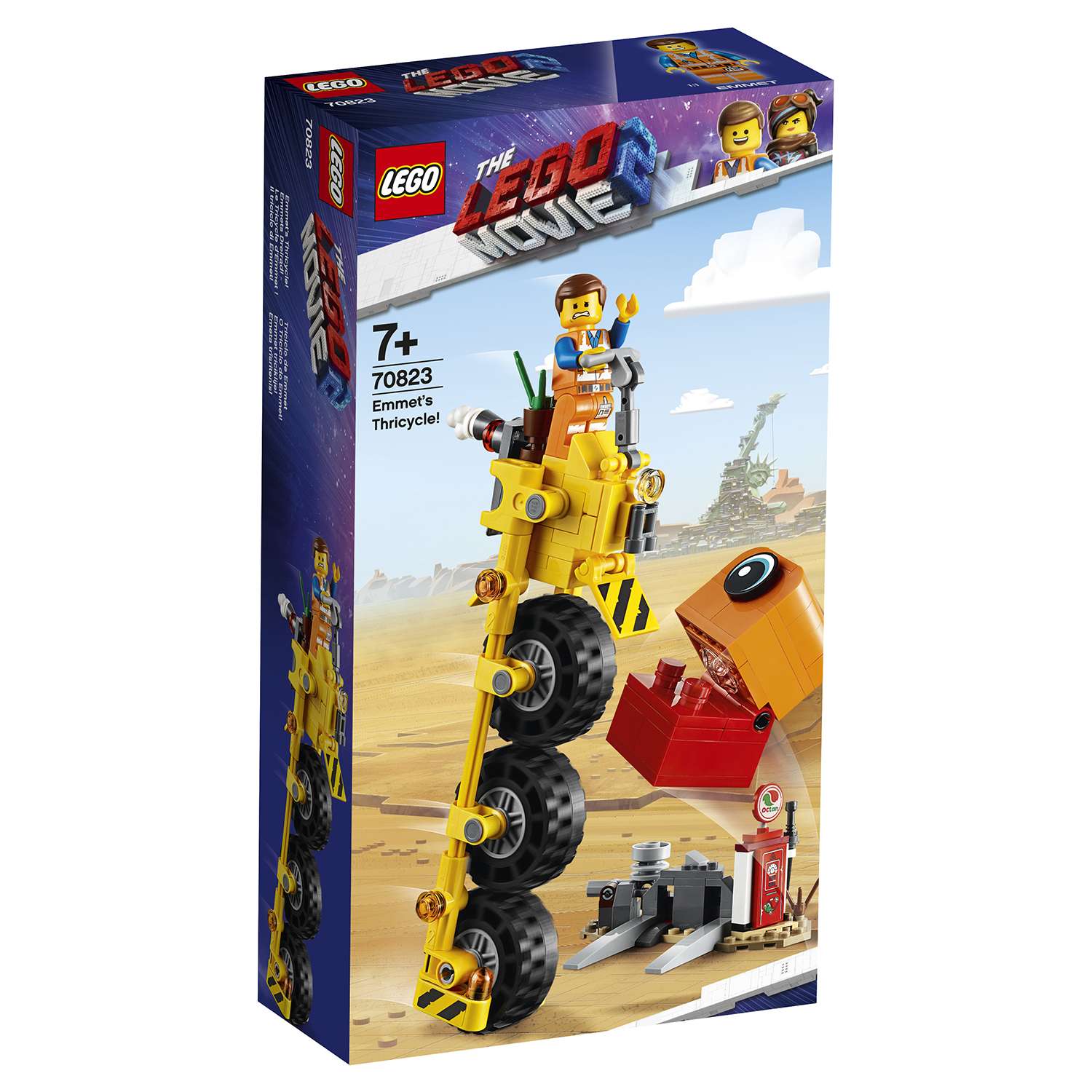Конструктор LEGO Movie Трехколёсный велосипед Эммета 70823 - фото 2