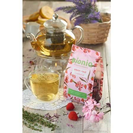 Иван-чай Bioniq с клубникой 35 гр