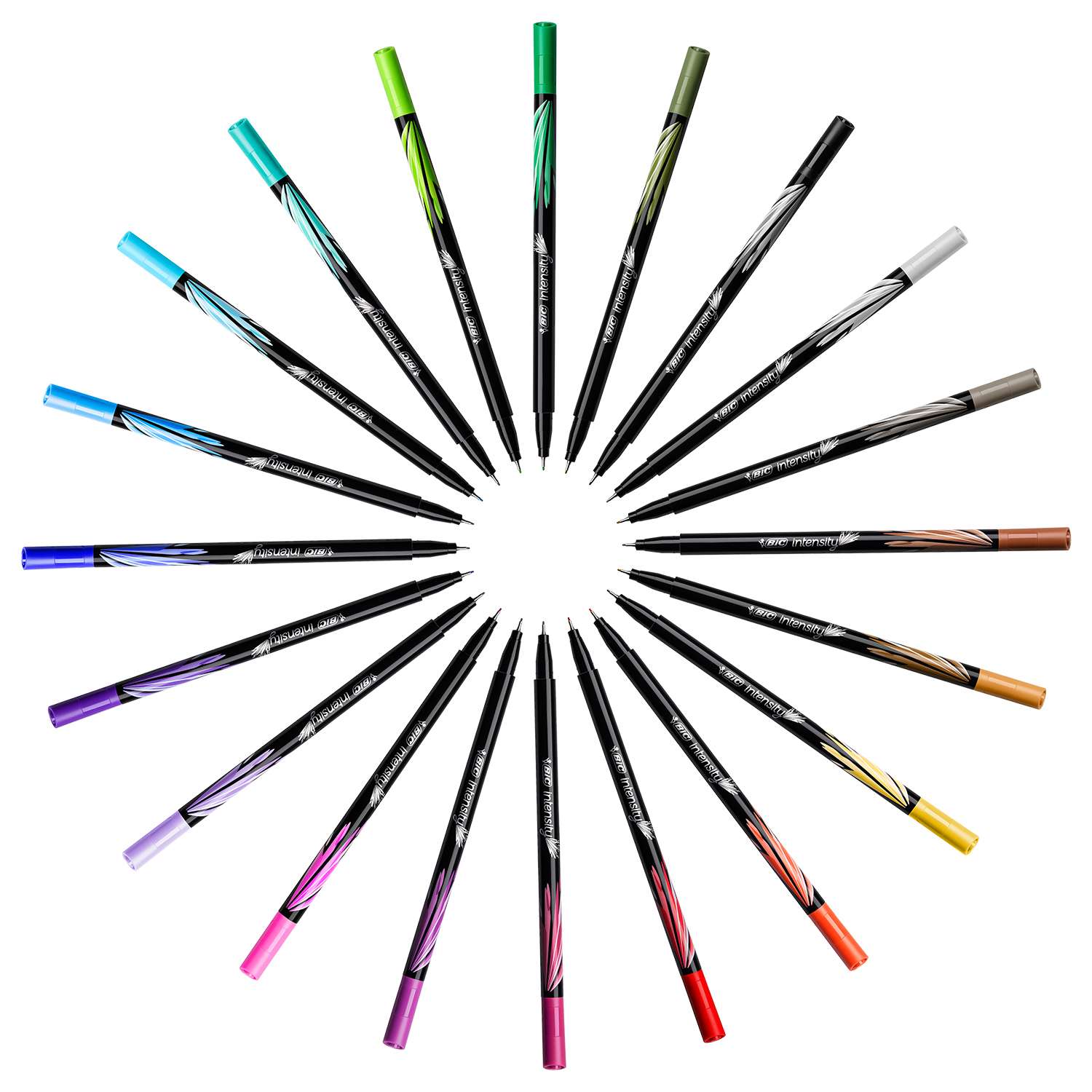 Ручка капиллярная BIC Интенсити 6цветов 950443 - фото 7