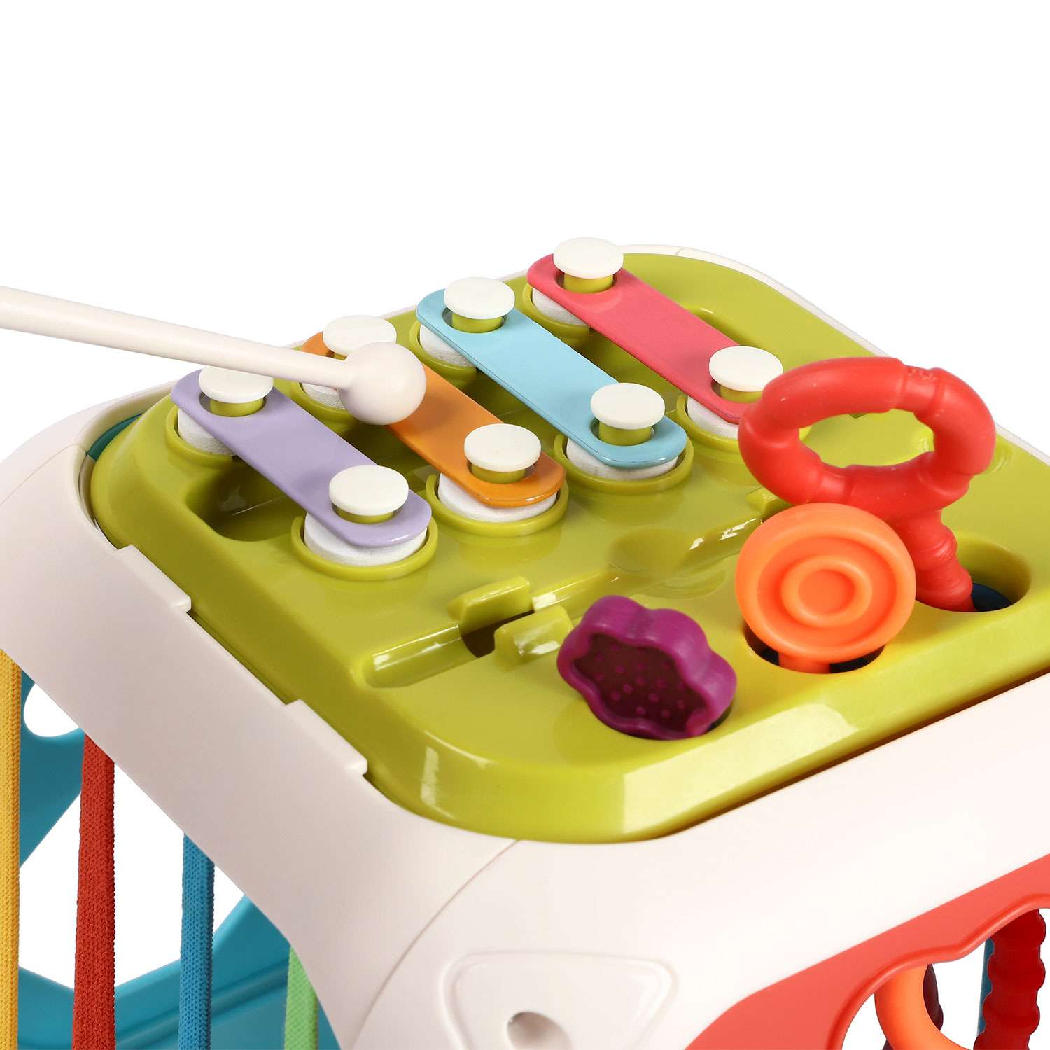 Развивающая игрушка Smart Baby Умный куб бизиборд JB0334079 - фото 21