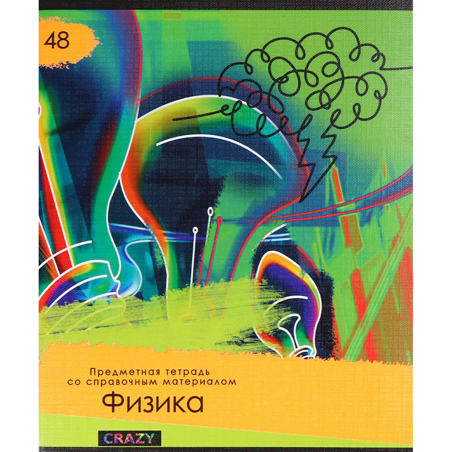Комплект предметных тетрадей Prof-Press Крейзи 48 листов 12 тетрадей - фото 8