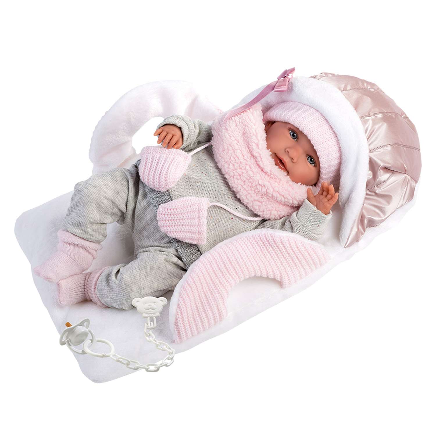 Кукла LLORENS младенец Мими 42 см в конверте со звуком L 74004 - фото 1