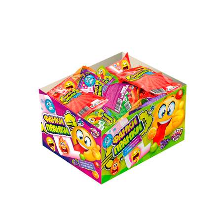 Мармеладный ролл Fun Candy Lab с мягкими шариками ФАНКИ-ПРАНКИ 30 шт по 10 г