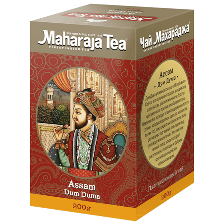 Чай Maharaja Ассам Дум дума индийский черный байховый 200г