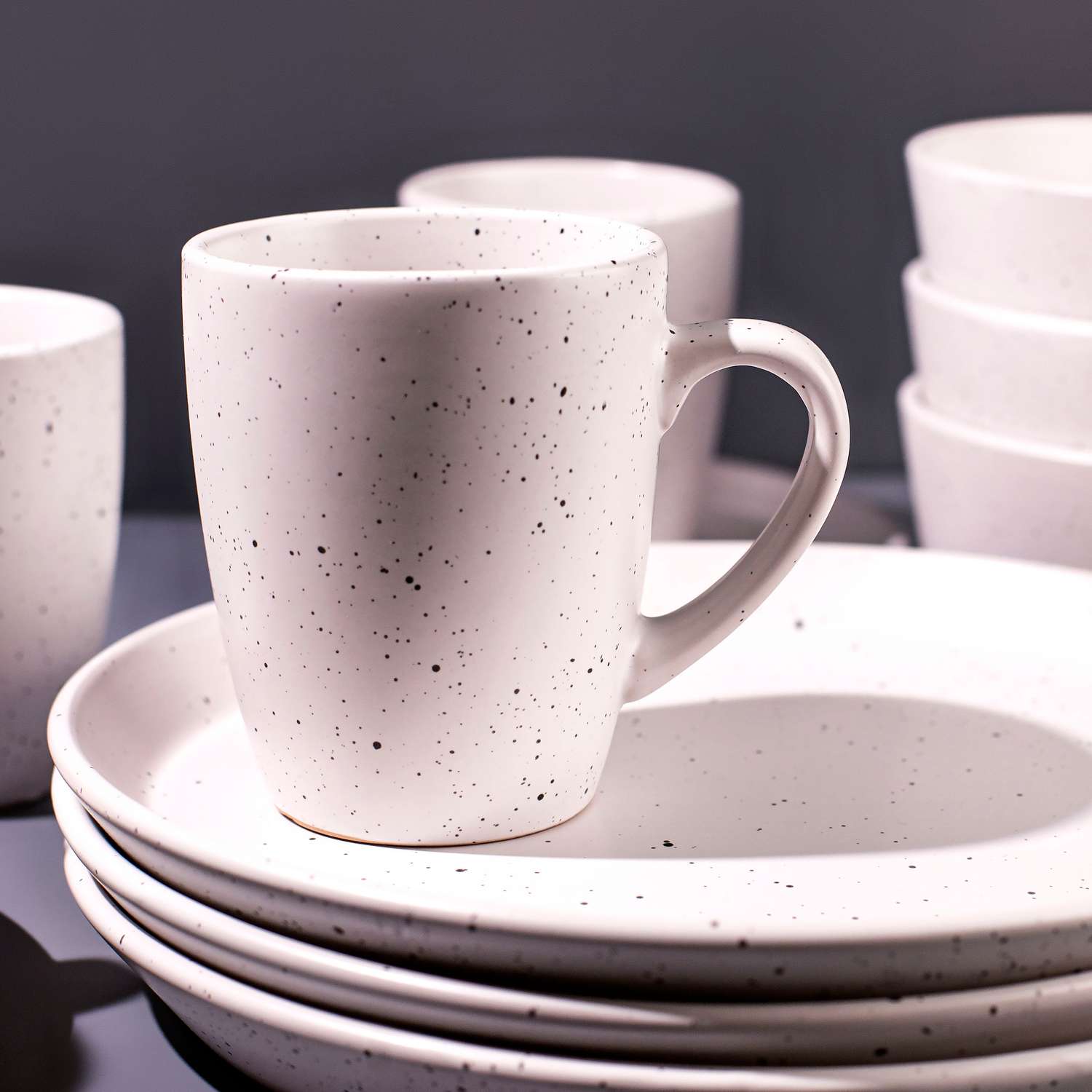 Набор столовой посуды Good Sale керамический 16 предметов - фото 5