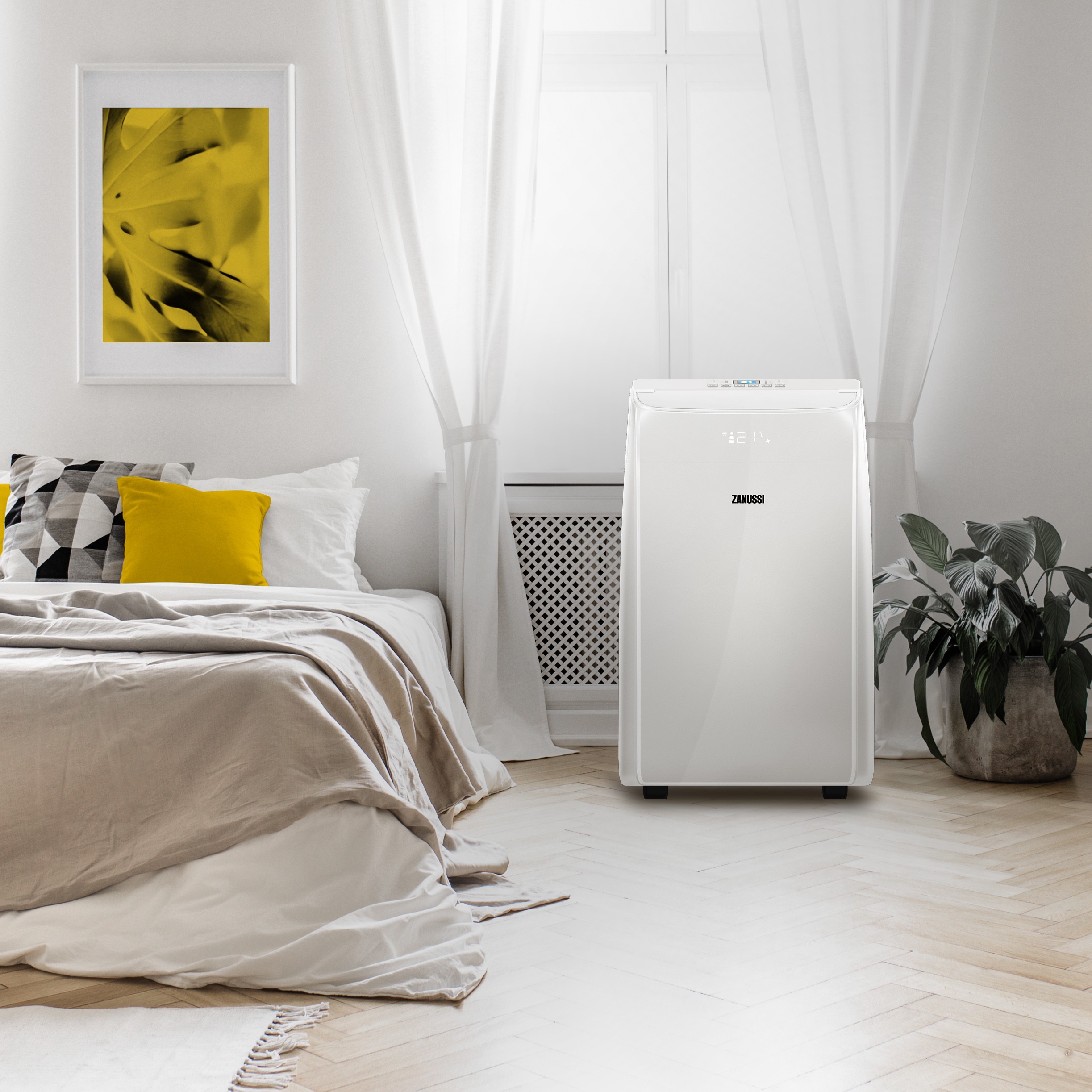 Мобильный кондиционер Zanussi ZACM-09 NY/N1 White - фото 4