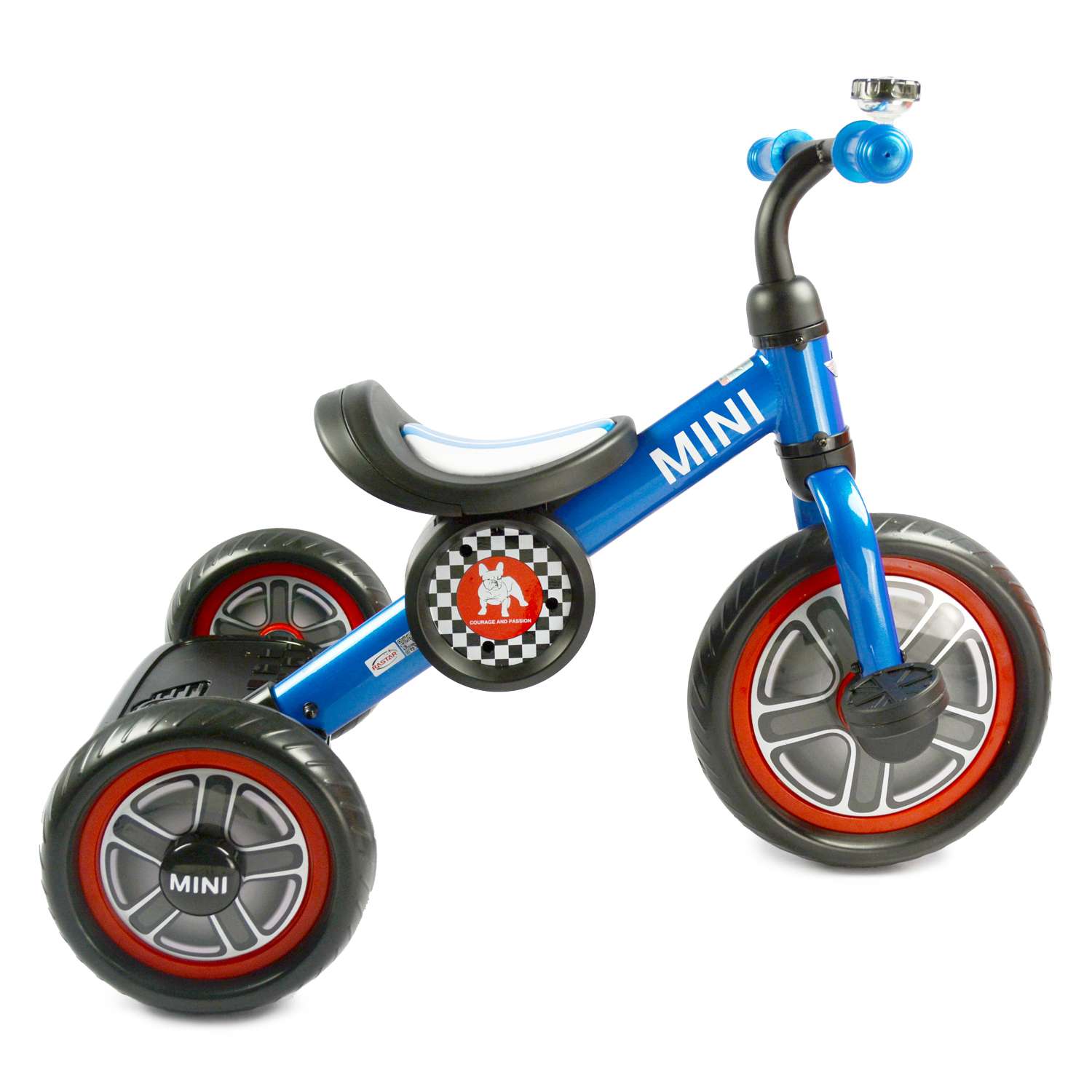 Велосипед Rastar Mini Cooper Синий - фото 1