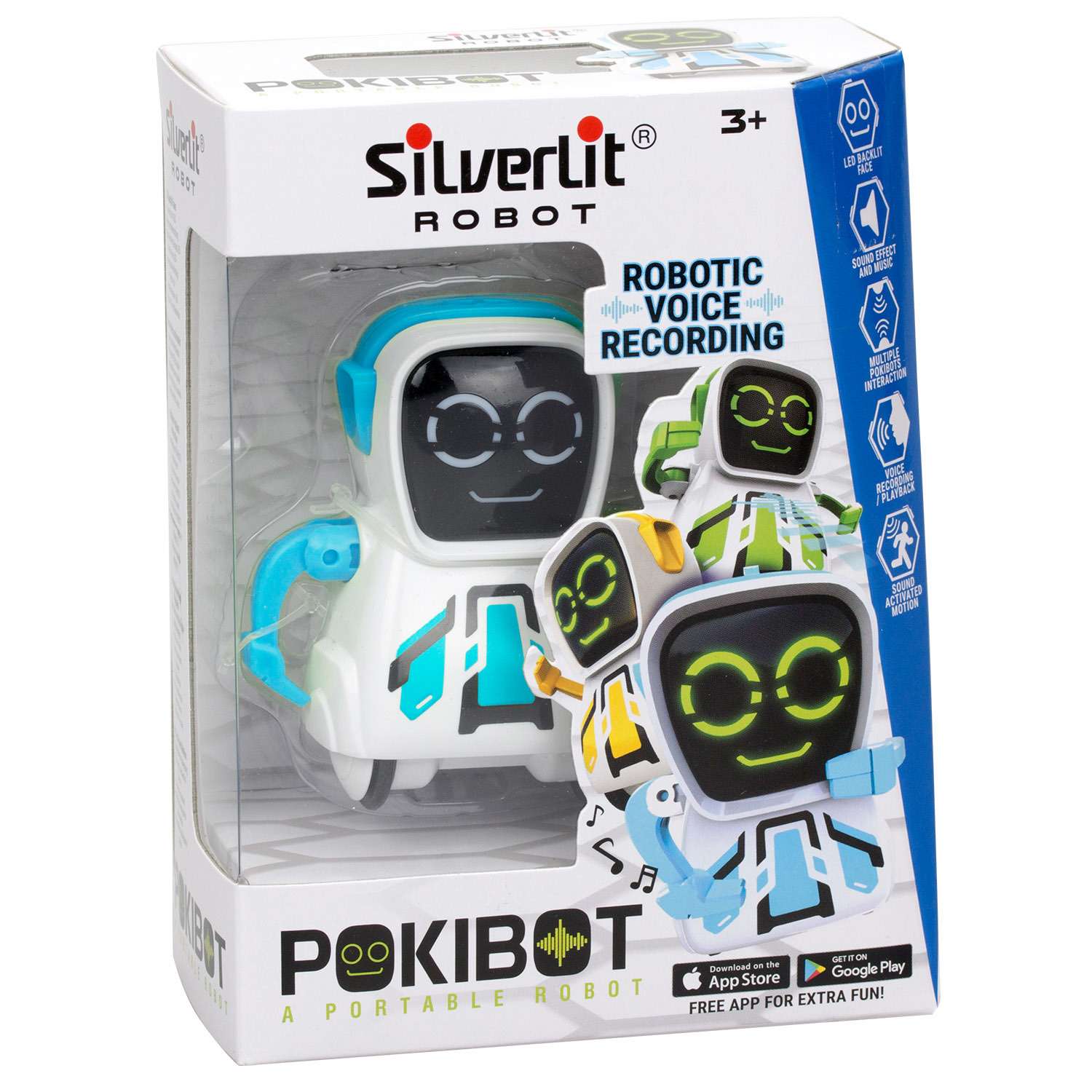 Робот Silverlit Покибот Синий 88529-10 - фото 2