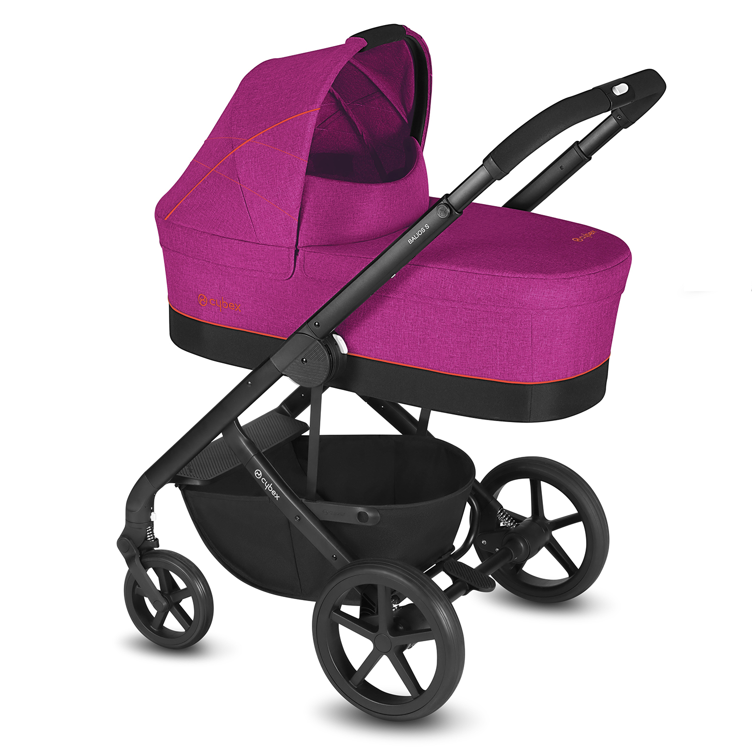 Блок спальный Cybex Cot S для коляски Balios S Passion Pink - фото 2