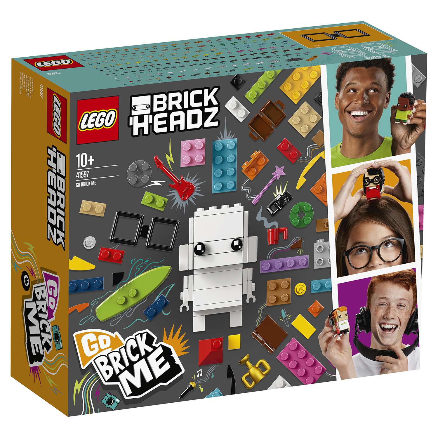 Конструктор LEGO BrickHeadz Собери меня из кубиков! 41597 - фото 2