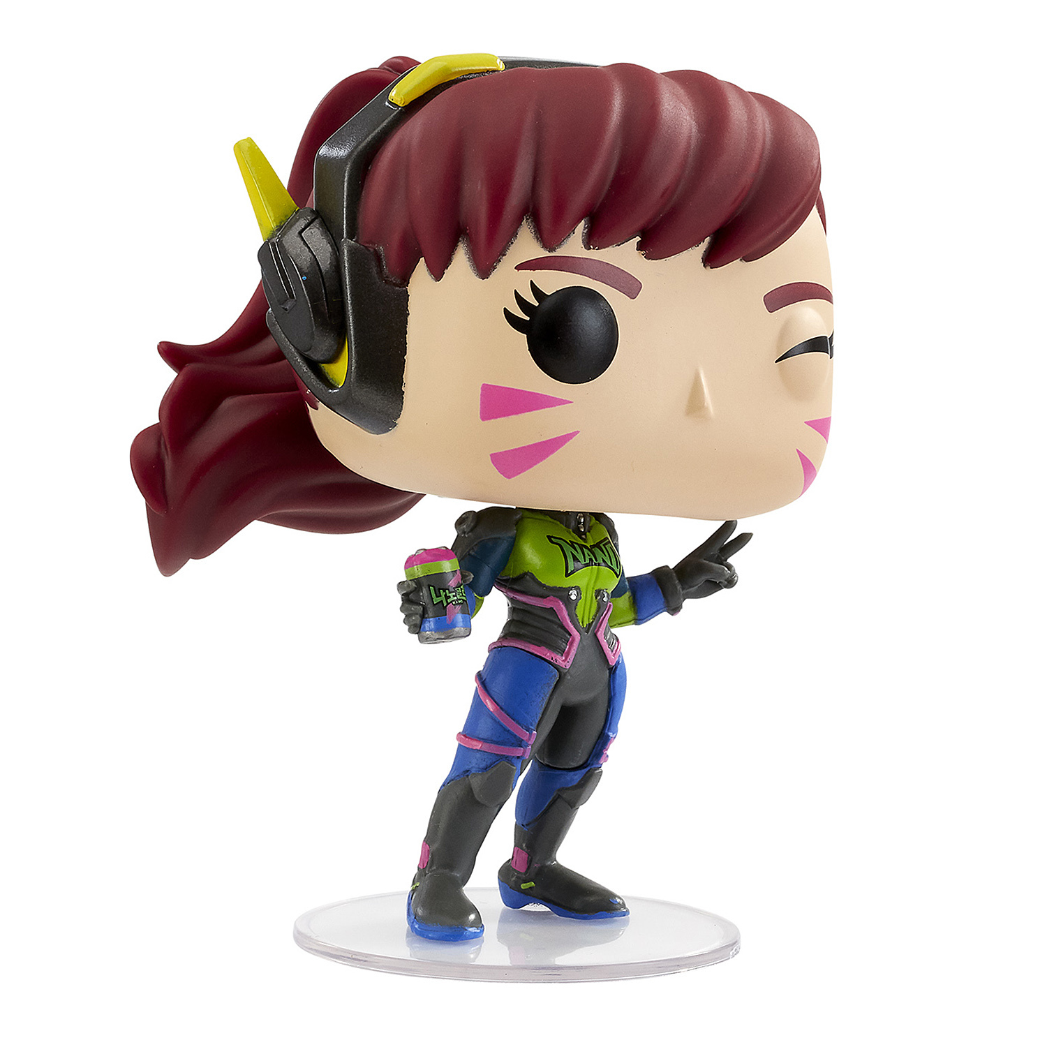 Игрушка Funko Pop Games Overwatch Dva nano cola Fun2204 - фото 3