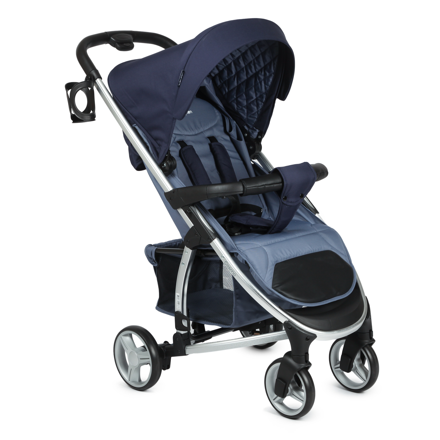 Коляска прогулочная Babyton Cosmo Navy Blue купить по цене 12359 ₽ в  интернет-магазине Детский мир