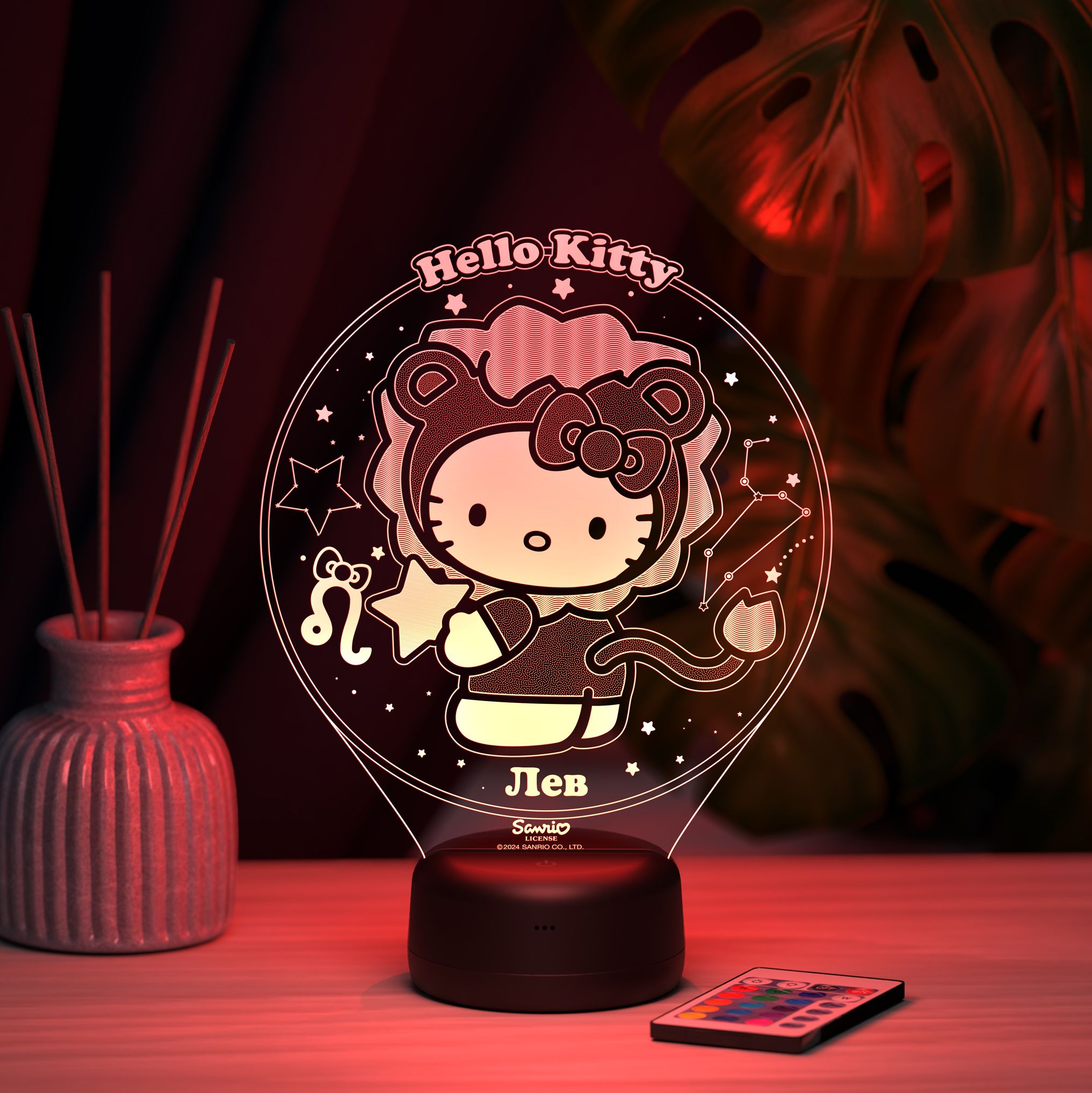 Ночник Hello Kitty Лев - фото 11