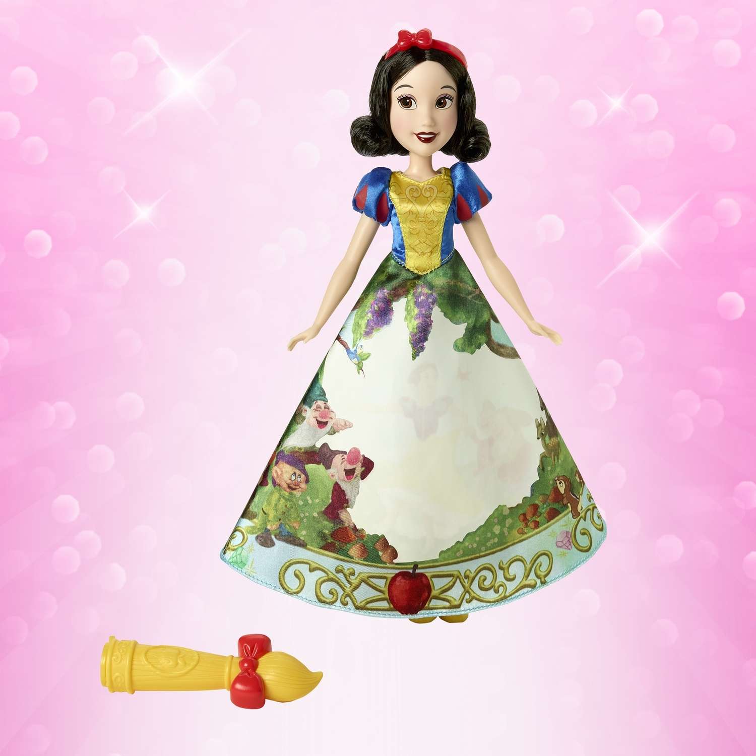 Кукла Princess Hasbro в юбке с проявляющимся принтом Белоснежка B6851EU40 B5295EU6 B5295EU6 - фото 6