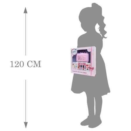 Набор косметики для девочек Зефирка Романтическая серия Косметичка
