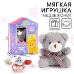 Мягкая игрушка-адвент Milo Toys "Медвежонок"