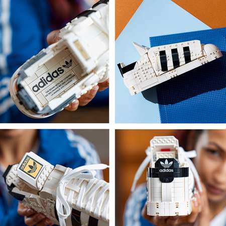 Конструктор LEGO Icons Кроссовки adidas Originals Superstar 10282