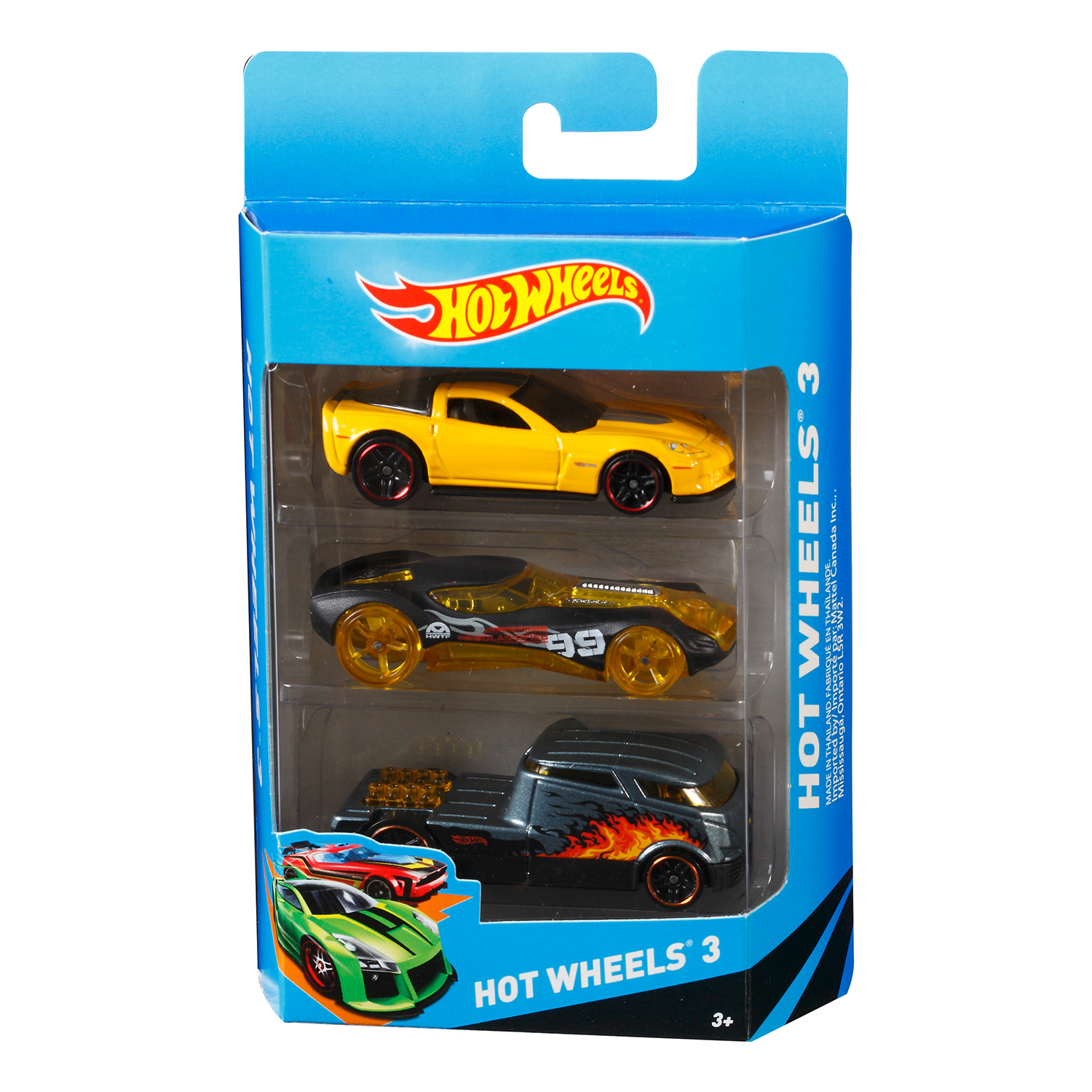 Подарочный набор Hot Wheels из 3 машинок в ассортименте K5904 - фото 39