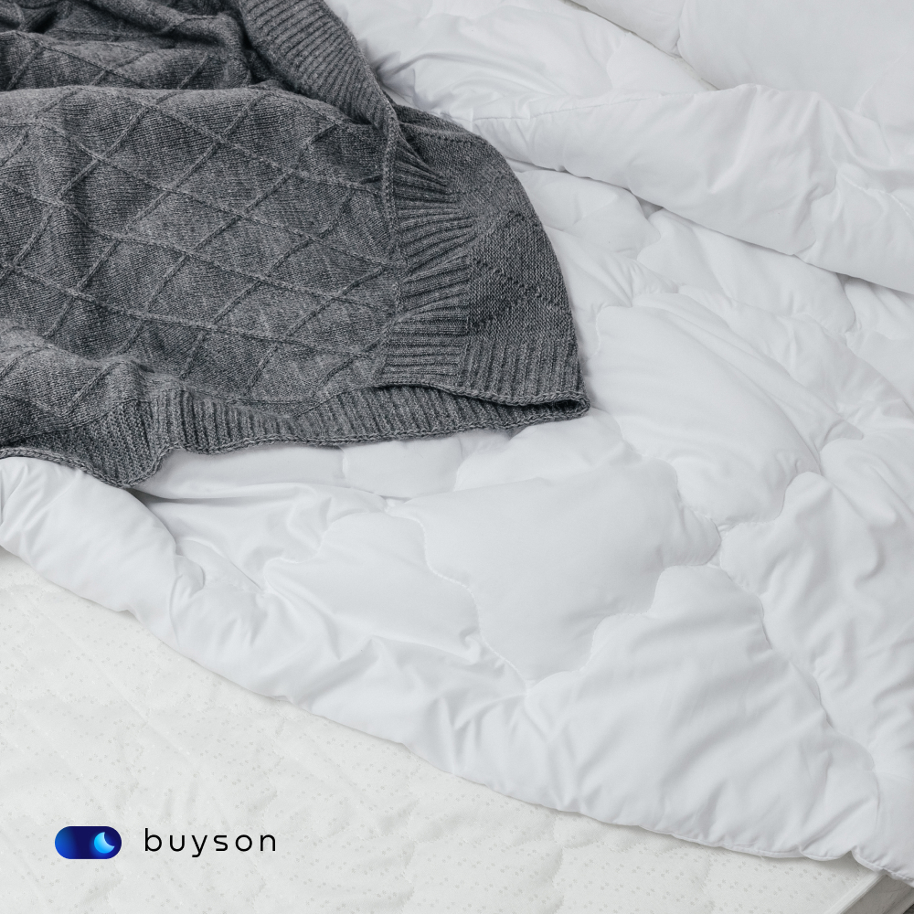 Одеяло buyson BuyFirst 205х140 см 1.5-х спальное всесезонное с наполнителем полиэфир - фото 7