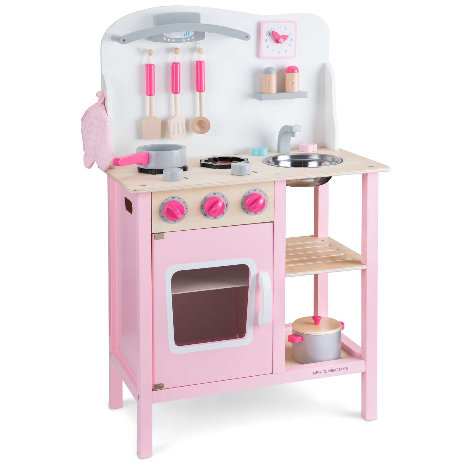 Кухня New Classic Toys розовая 89 см - фото 2