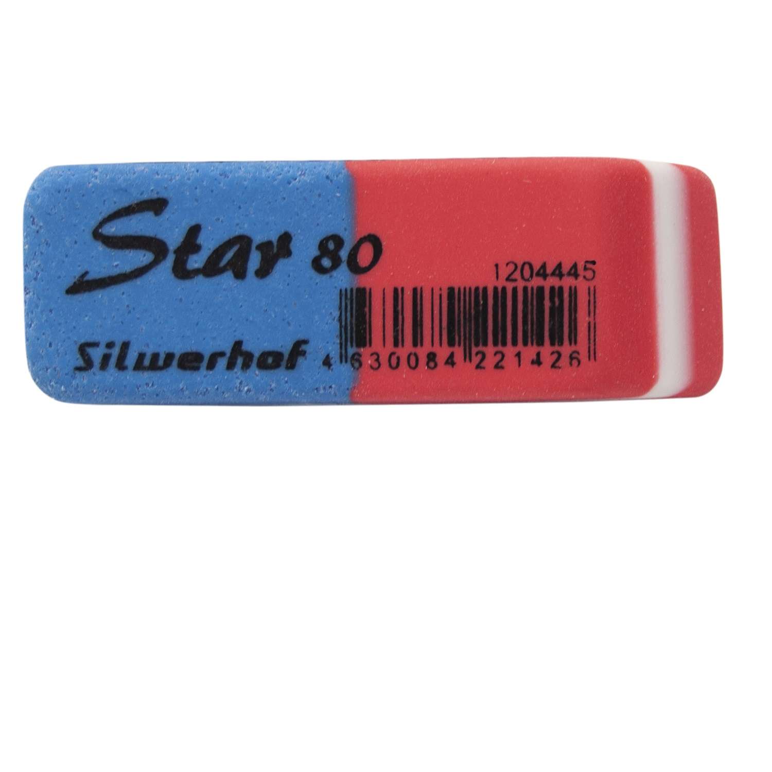 Ластик Silwerhof Star80 Синий 1204445 - фото 1