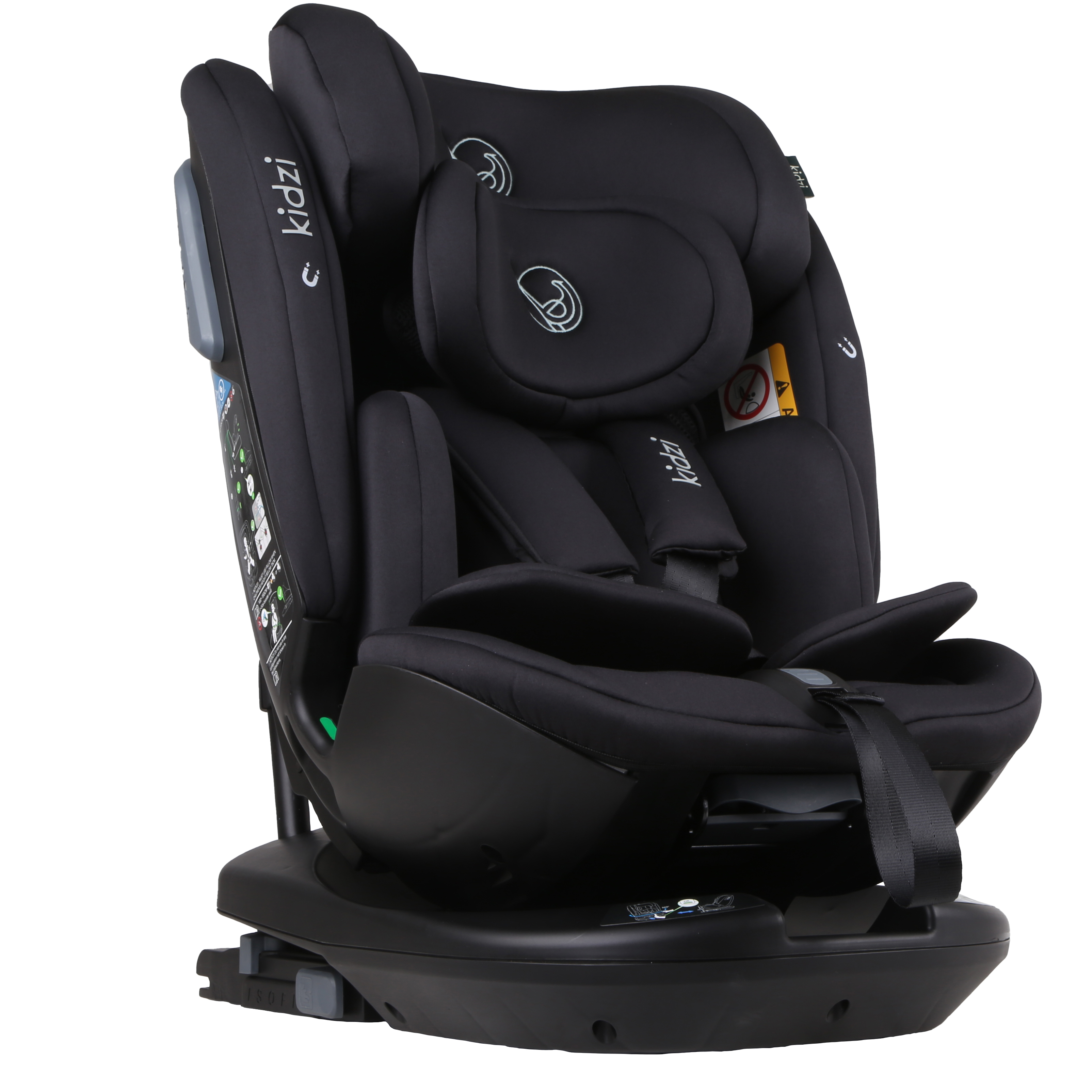 Автокресло Kidzi SPIN PLUS 360 i-SIZE Isofix 0+/1/2/3 (0-36 кг) - фото 9